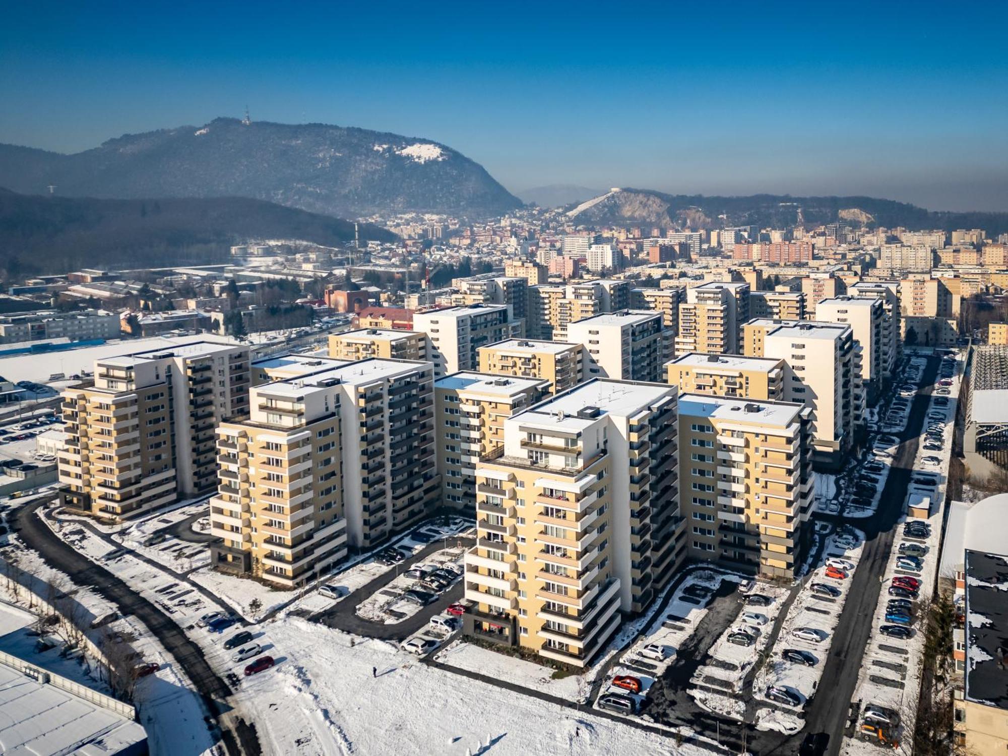 Carpatilor Apart Hotel براشوف المظهر الخارجي الصورة